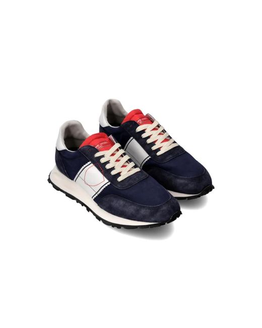 Philippe Model Blue Sneakers for men
