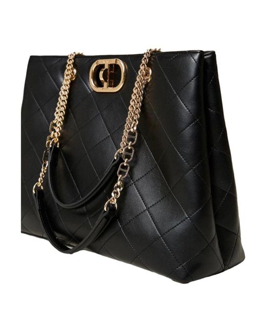 Twinset Black Stilvolle tote tasche