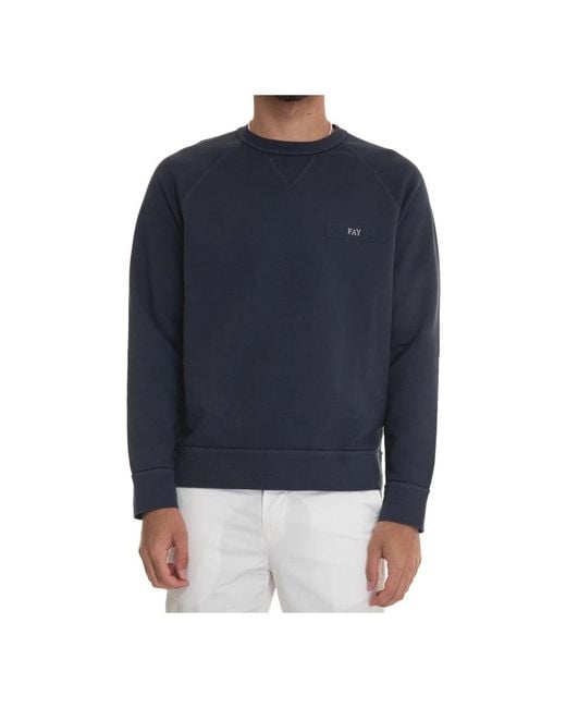 Sweatshirts & hoodies > sweatshirts Fay pour homme en coloris Blue