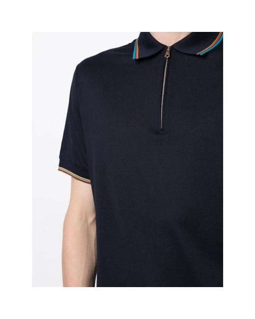 Paul Smith Blue Polo Shirts for men