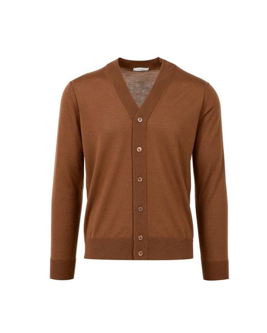 Paolo Pecora Cardigans in het Brown voor heren