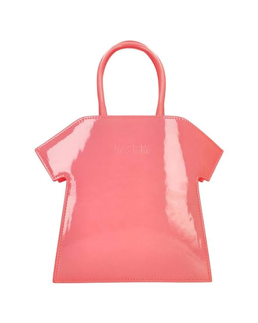 MSGM Tee Bag in het Pink