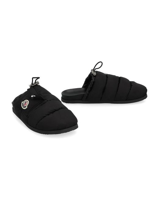 Moncler Black Mules
