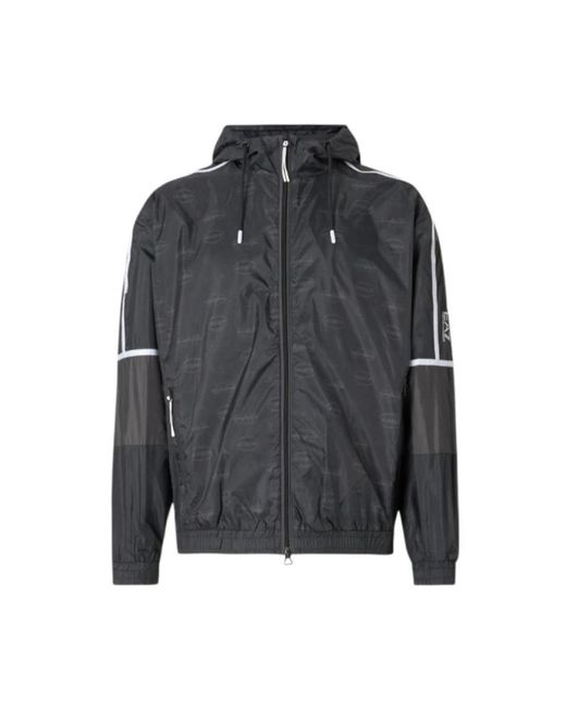 EA7 Jassen ,Zwart ,Bomber Jacket in het Gray voor heren