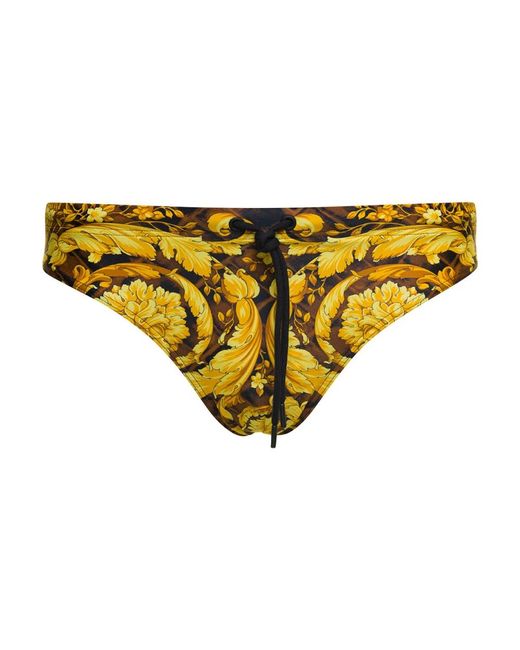 Swimwear > bikinis Versace pour homme en coloris Yellow