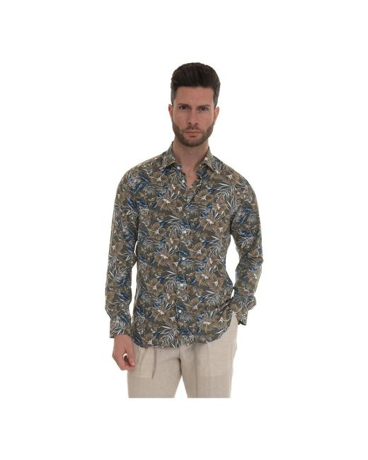 Carrel Gray Casual Shirts for men