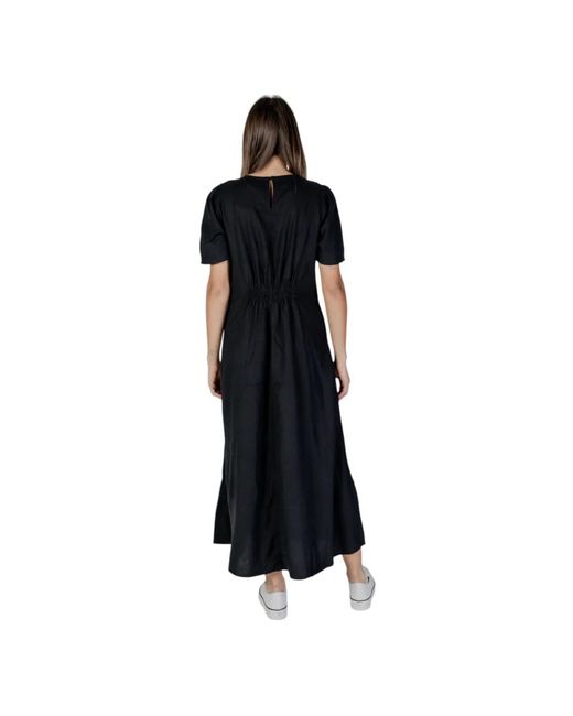 B.Young Black Midi Dresses