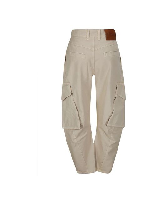 J.W. Anderson Natural Straight Trousers