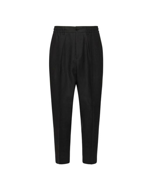 BE ABLE Black Slim-Fit Trousers for men