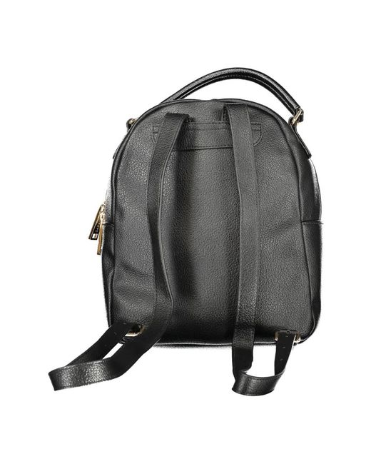 Cafenoir Black Polyurethane Women Women\'s Backpack Rowledge 2 Womens Backpack - Black/Gold/Camel | Lo & Sons main image 4
