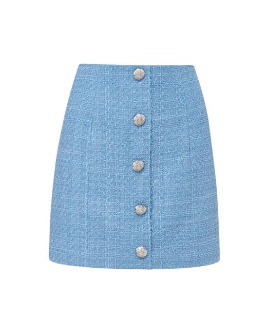 Veronica Beard Blue Short Skirts