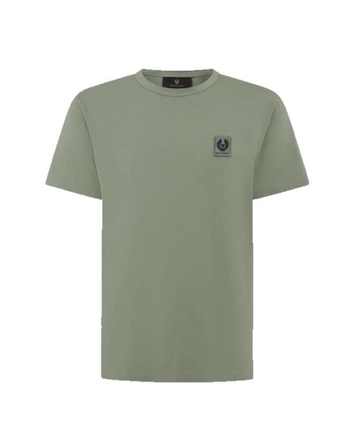 Belstaff Groene Bries Feniks Patch Tee in het Green voor heren