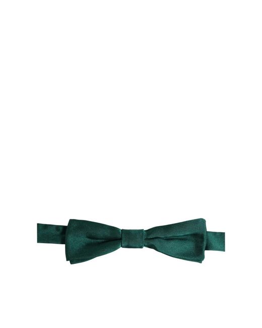 Dolce & Gabbana Green Bow Ties for men