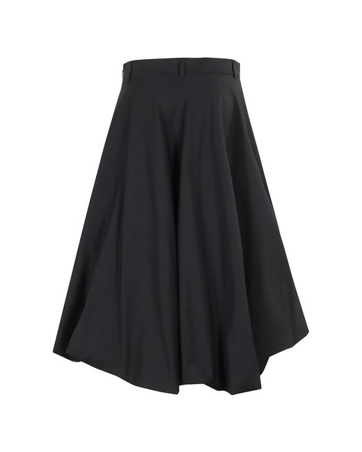 Moschino Black Midi Skirts