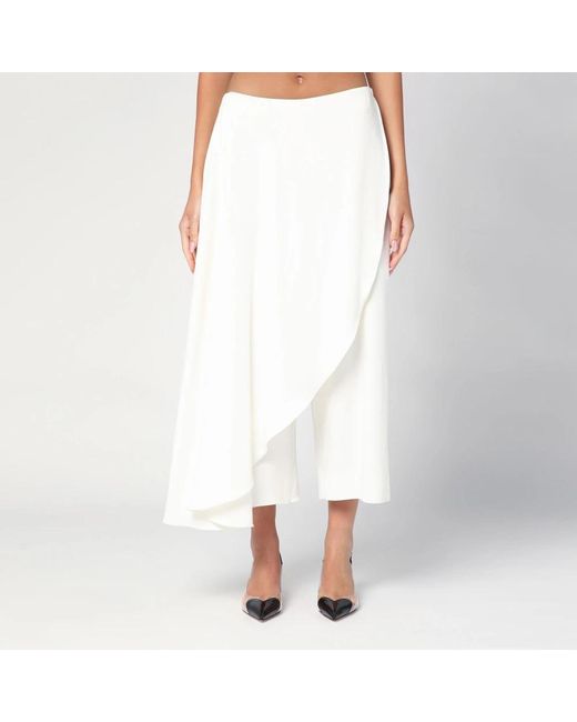 Alaïa White Midi Skirts