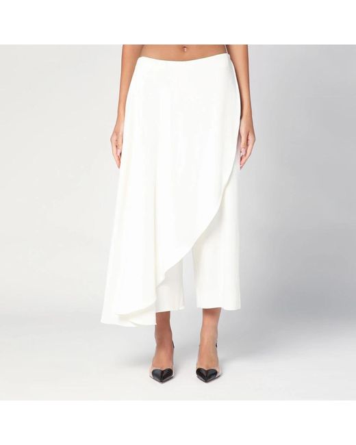 Alaïa Rokken ,Wit ,Witte Uitlopende Rok in het White