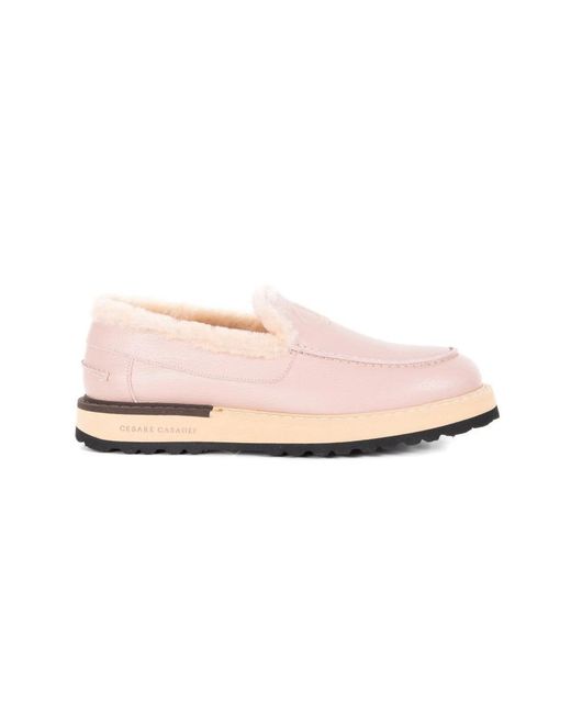 Casadei Pink Loafers