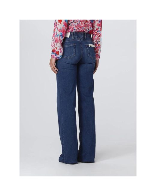 Liu Jo Veelzijdige Denim Jeans Met Praktische Zakken in het Blue