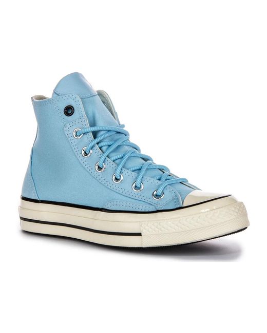 Converse Blue Retro Court Sneakers