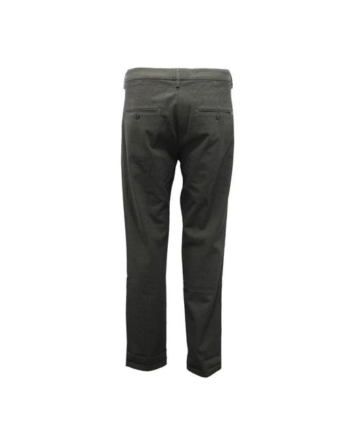 Dondup Black Chinos for men