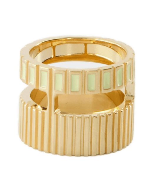 Ivi Metallic Slot Ring