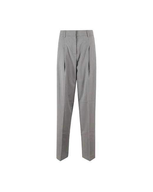 Wide Trousers REMAIN Birger Christensen en coloris Gray