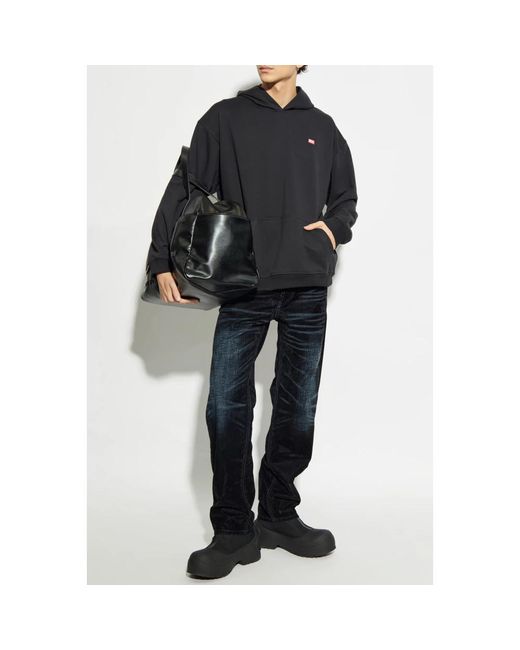 DIESEL Hoodies in het Black voor heren