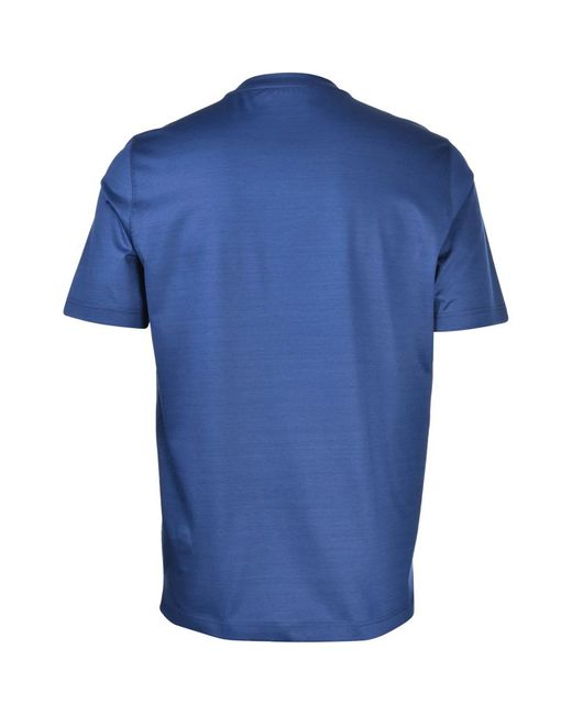 Paolo Fiorillo Blue T-Shirts for men