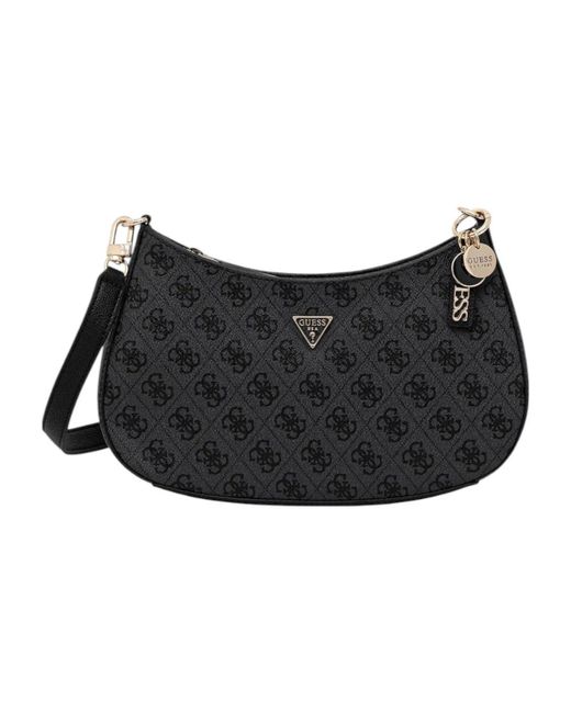 Guess Black Shoulder Bags