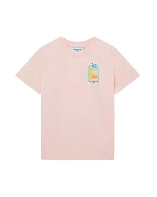 CASABLANCA T-Shirts in Pink for Men | Lyst