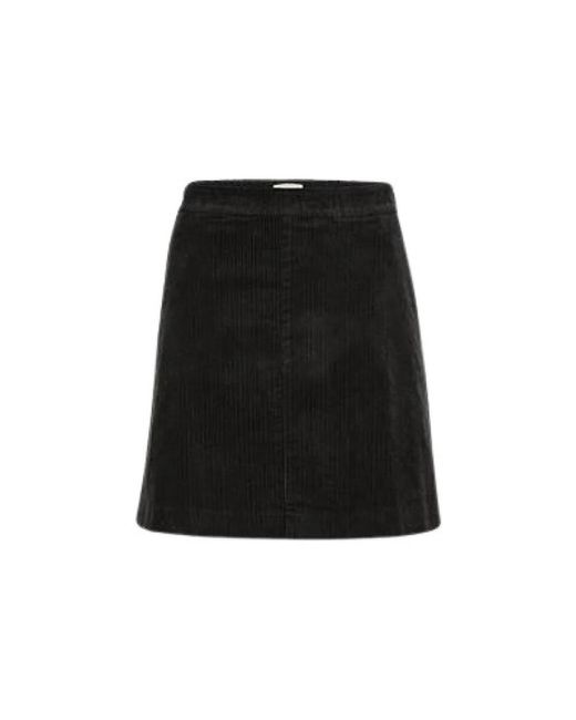 Part Two Short Skirts in het Black