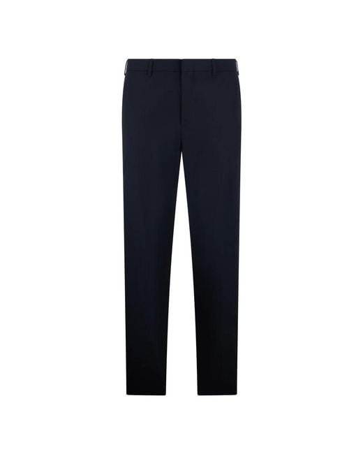Moorer Blue Suit Trousers for men