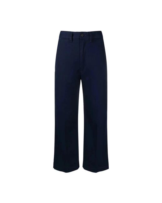 Ralph Lauren Blue Wide Trousers