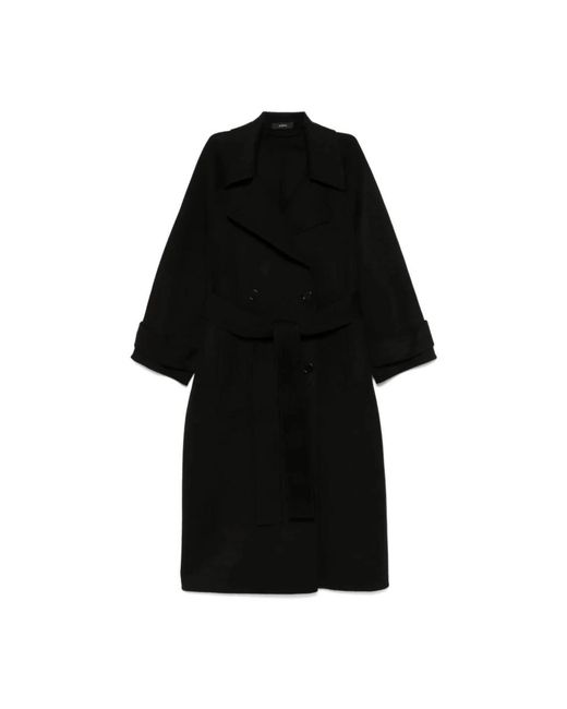 Joseph Black Trench Coats
