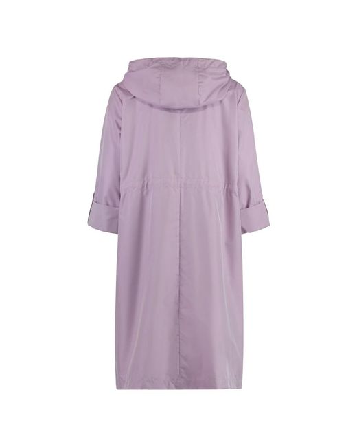 Moorer Purple Single-Breasted Coats