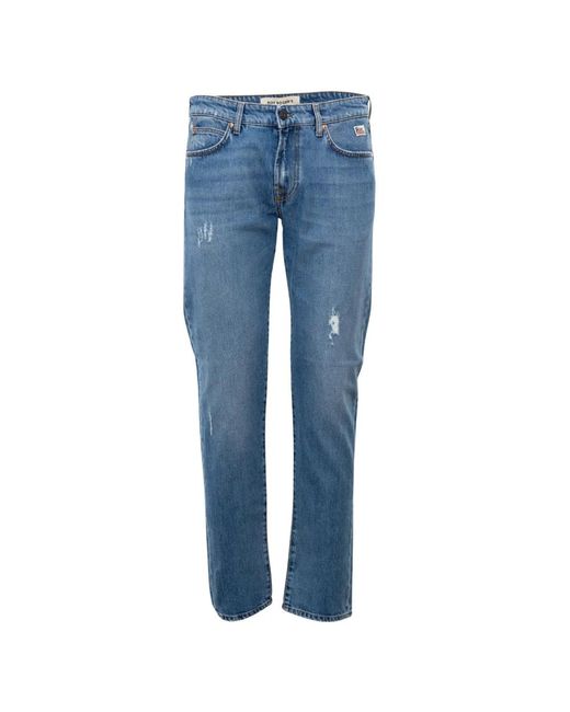 Roy Rogers Italienische slim-fit denim jeans in Blue für Herren