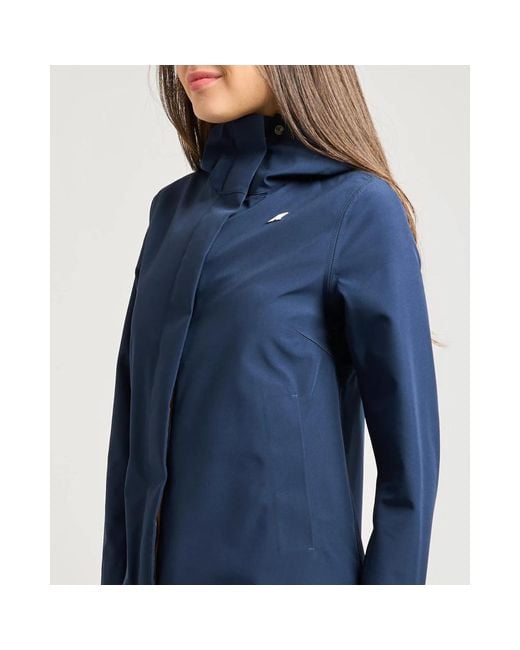 K-Way Blue Rain Jackets