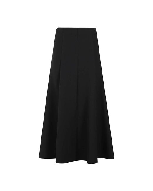 Falda Midi A-Line, Mujer, Talla Jonathan Simkhai de color Black