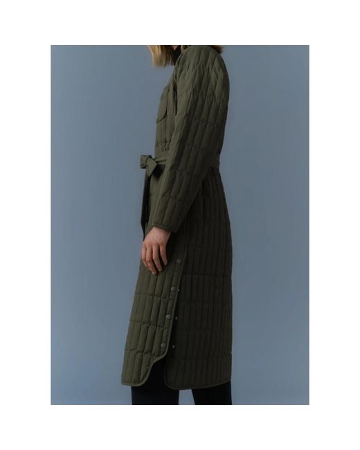 Mackage Green Belted coats