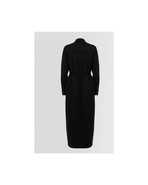 Knitted Dresses Alpha Studio de color Black