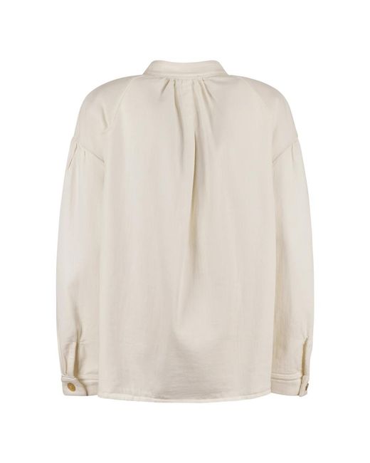 Forte_forte White Blouses