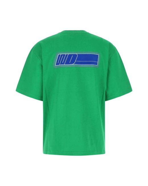 T-Shirts we11done de hombre de color Green