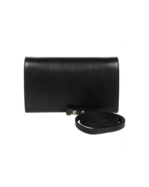 Clutches Il Bisonte de color Black
