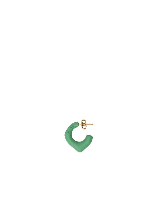 Sunnei Half Hoop Earring in Green für Herren