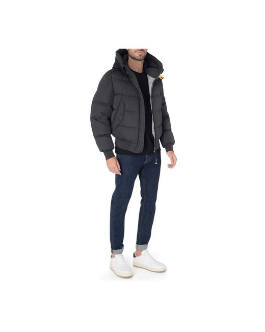 Parajumpers Black Down Jackets for men