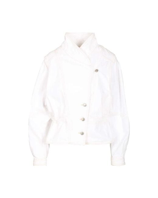 Isabel Marant White Denim Jackets