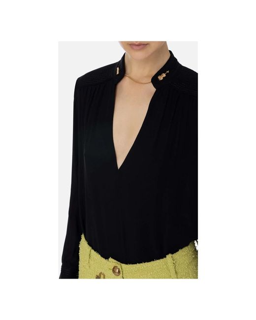 Blouses Elisabetta Franchi de color Blue