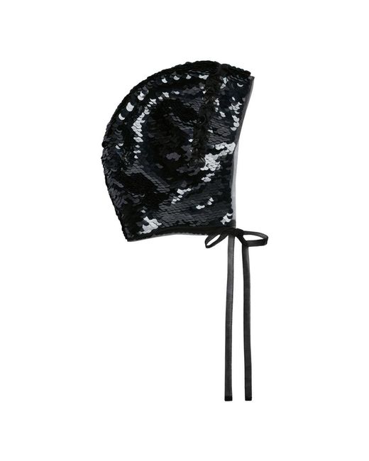 Simone Rocha Black Beanies