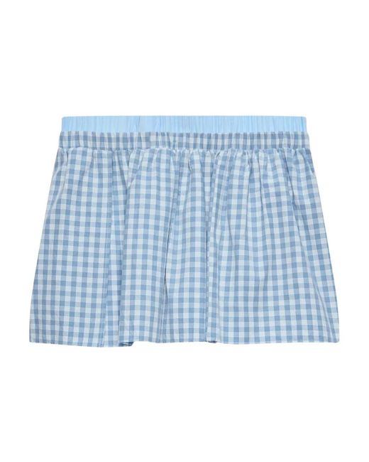 Short Shorts MSGM de color Blue