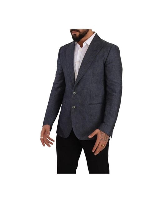 Blazers Dolce & Gabbana de hombre de color Blue